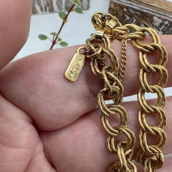 Vintage Monet Charm Bracelet Cable Car Charm & Las Vegas Charm - Picture 6 of 11